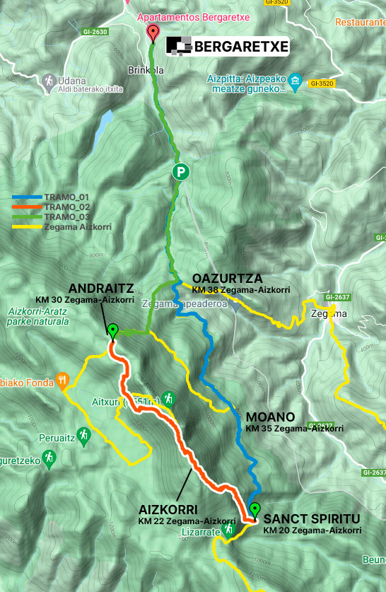 Tramo 2, SANCT SPIRITU -ANDRAITZ